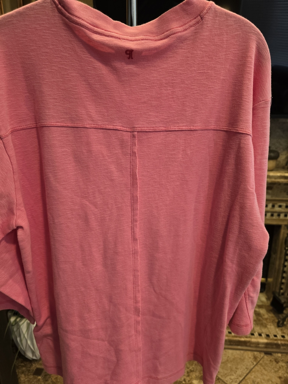 Pilcro Pink Oversized Tee With Dark Pink Graphic, NWT, M - Picture 6 of 8